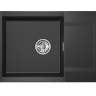 Мойка для кухни Granula Estetica 7003 черный, 70х50 см, прямоугольная