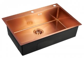 Мойка для кухни EMAR EMB-125A PVD Nano Coppery