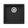 Кухонная мойка подстольного монтажа SCHOCK Quadro 50U, оникс (700509U)