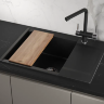 Мойка для кухни Granula Estetica 7003 турмалин, 70х50 см, прямоугольная