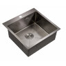 Мойка для кухни MILACIO Denia 51 Steel сталь воронёная MC.77489
