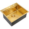 Мойка для кухни Milacio Denia 57 Steel золото MC.77408