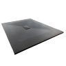 Душевой поддон WasserKRAFT Elbe 74T37, прямоугольный 140x100x2,6 см, черный