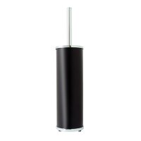 Ершик для унитаза напольный WasserKRAFT K-1027BLACK хром/черный