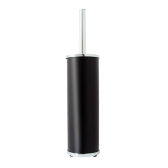 Ершик для унитаза напольный WasserKRAFT K-1027BLACK хром/черный