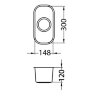 Мойка Alveus VARIANT 110 SAT-90 U 1079965