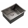 Мойка для кухни MILACIO Denia 58 Steel сталь воронёная MC.77459