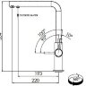 Смеситель Franke Neptune clear water бежевый 115.0370.709