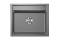Мойка кухонная Granula Kitchen Space 6003, Алюминиум