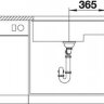 Врезная кухонная мойка Blanco Subline 700-U Level вулканический серый