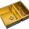 Кухонная мойка ZORG ZL R 580-2-440 BRONZE бронза