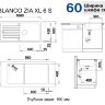 Врезная кухонная мойка  Blanco Zia XL 6 S вулкан серый