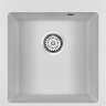 Мойка кухонная Paulmark Kante 45 PM104651-WH из искусственного камня IT-Granit, белый