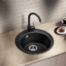 Смеситель Blanco Mida Silgranit черный матовый  526649