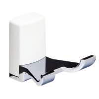 Крючок двойной WasserKRAFT Leine K-5023DWHEITE