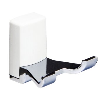 Крючок двойной WasserKRAFT Leine K-5023DWHEITE