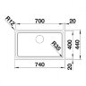 Кухонная мойка Blanco Etagon 700-U  524270