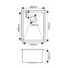 Мойка MELANA ProfLine D5138HG 1,2/220 ЗОЛОТО