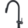 Смеситель LONGRAN Sprint logic LM2187, Black выдвижная лейка LM2187 BL