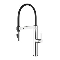 Сенсорный смеситель для кухни с гибким изливом Wasserkraft A8817 хром