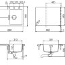 Кухонная мойка SCHOCK Horizont 40D Small, бронза (700096)