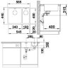 Кухонная мойка Blanco Andano 340/180-IF