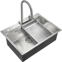 Мойка для кухни Milacio Denia 68 Steel сталь нержавеющая MC.77410