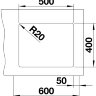 Кухонная мойка Blanco Etagon 500-U Silgranit антрацит
