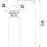 Дозатор  для кухни Longran  Standart LD0005 SS Stainless Steel