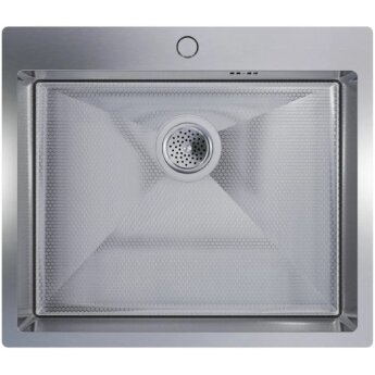 Кухонная мойка FLORACIO Steel F.5751.SSD (DECOR), нержавеющая сталь