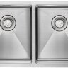 Мойка кухонная Paulmark Dopplet PM507844-BS из нержавеющей стали, нержавеющая сталь