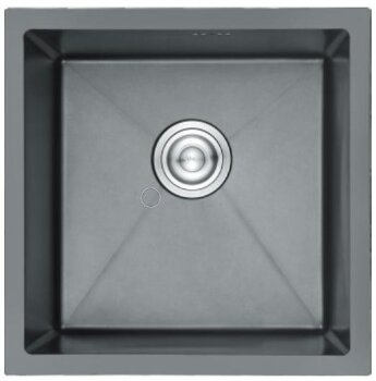 Мойка для кухни графит с PVD покрытием Gerhans K34444B