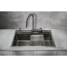 Мойка для кухни Milacio Denia 75 Steel сталь воронёная MC.77429
