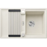 Мойка BLANCO ADIRA 45S SILGRANIT Мягкий белый 527590