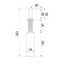Дозатор для кухни Longran Standart LD0006 GG  Gun Gray