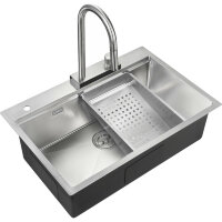 Мойка для кухни Milacio Denia 75 Steel сталь нержавеющая MC.77420