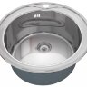 Врезная кухонная мойка  ZorG  ZR-510/205 нержавеющая сталь