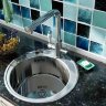 Врезная кухонная мойка  ZorG  ZR-510/205 нержавеющая сталь