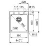 Мойка кухонная Franke MRG 610-39 белый