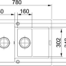 Врезная кухонная мойка  Franke MRG 651-78 шоколад 114.0198.351