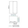 Душевой уголок WasserKRAFT Aula 11P06 120x80x190 см, с распашной дверью