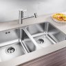 Врезная кухонная мойка  Blanco Supra 340/340-U