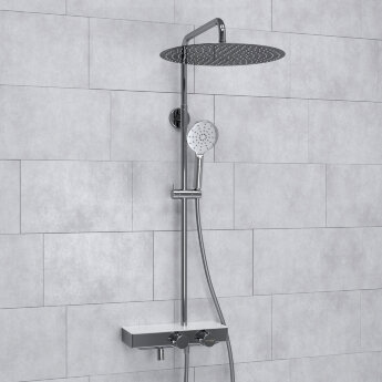 Wasserkraft A113.117.127.CH Thermo Душевая система с термостатическим смесителем