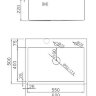 Мойка для кухни из нержавеющей стали Gerhans K36050B, графит