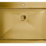 Мойка для кухни FLORACIO Steel (F.7551.GDD) DECOR Золото матовое