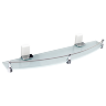 Полка стеклянная WasserKRAFT Leine K-5044WHITE