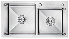 Мойка для кухни из нержавеющей стали Gerhans K37843-S