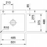 Мойка кухонная Franke MTK 210-58 миндаль