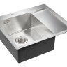 Мойка кухонная Paulmark Alster PM825951-BSL из нержавеющей стали, нержавеющей сталь