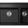 Мойка для кухни Granula Kitchen Space 7302 черный, 73х51 см, прямоугольная